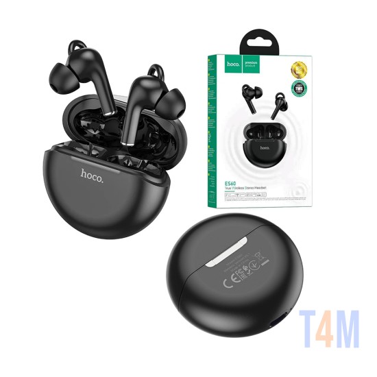 Auriculares Inalámbricos TWS Hoco ES60 Conqueror Bluetooth V5.1 Negro
